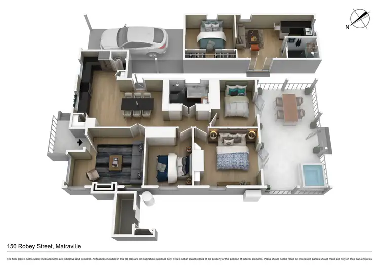 Floorplan of Homely house listing, 156 Robey Street, Matraville NSW 2036