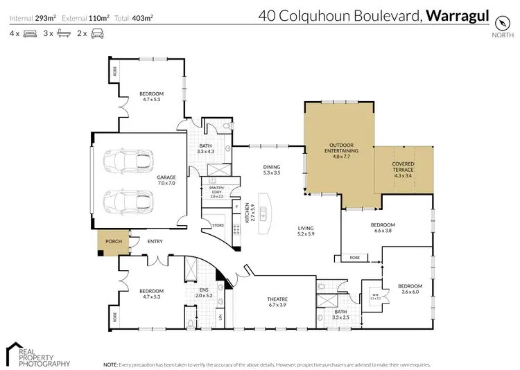 Floorplan of Homely house listing, 40 Colquhoun Boulevard, Warragul VIC 3820