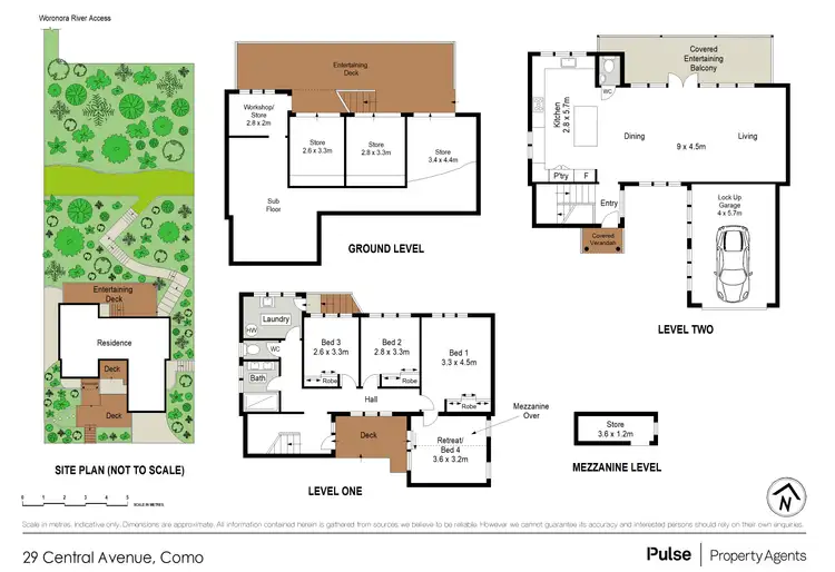 Floorplan of Homely house listing, 29 Central Avenue, Como NSW 2226