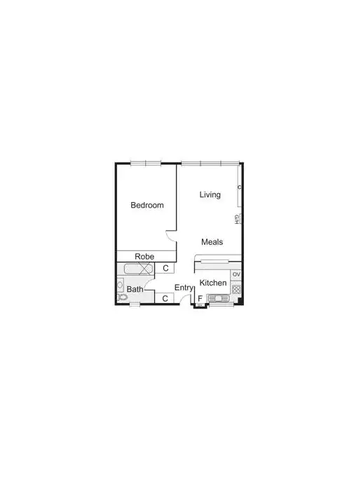 Floorplan of Homely apartment listing, 31/169 Ormond Road, Elwood VIC 3184