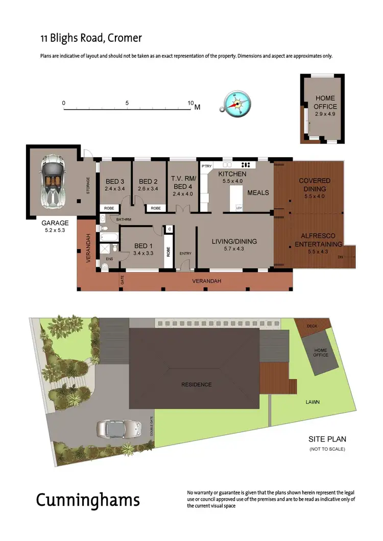 Floorplan of Homely house listing, 11 Blighs Road, Cromer NSW 2099