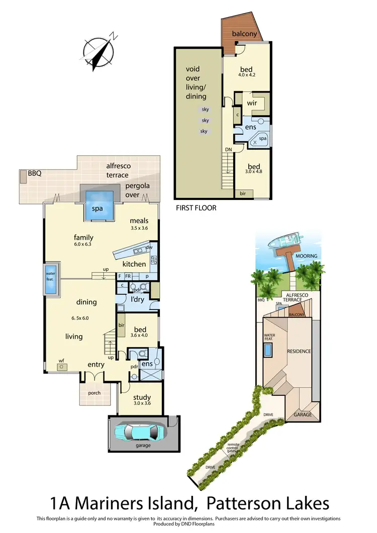 Floorplan of Homely house listing, 1A Mariners Island, Patterson Lakes VIC 3197