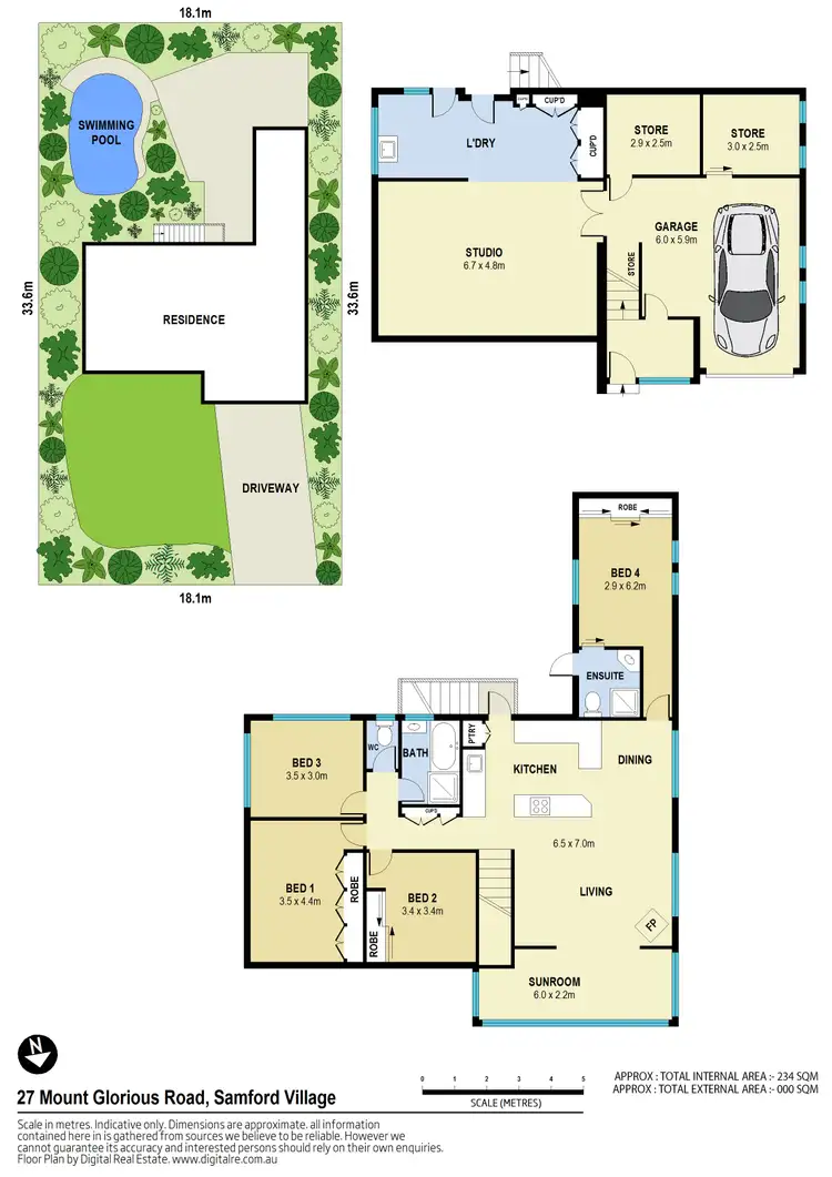 Floorplan of Homely house listing, 27 Mount Glorious Road, Samford Village QLD 4520