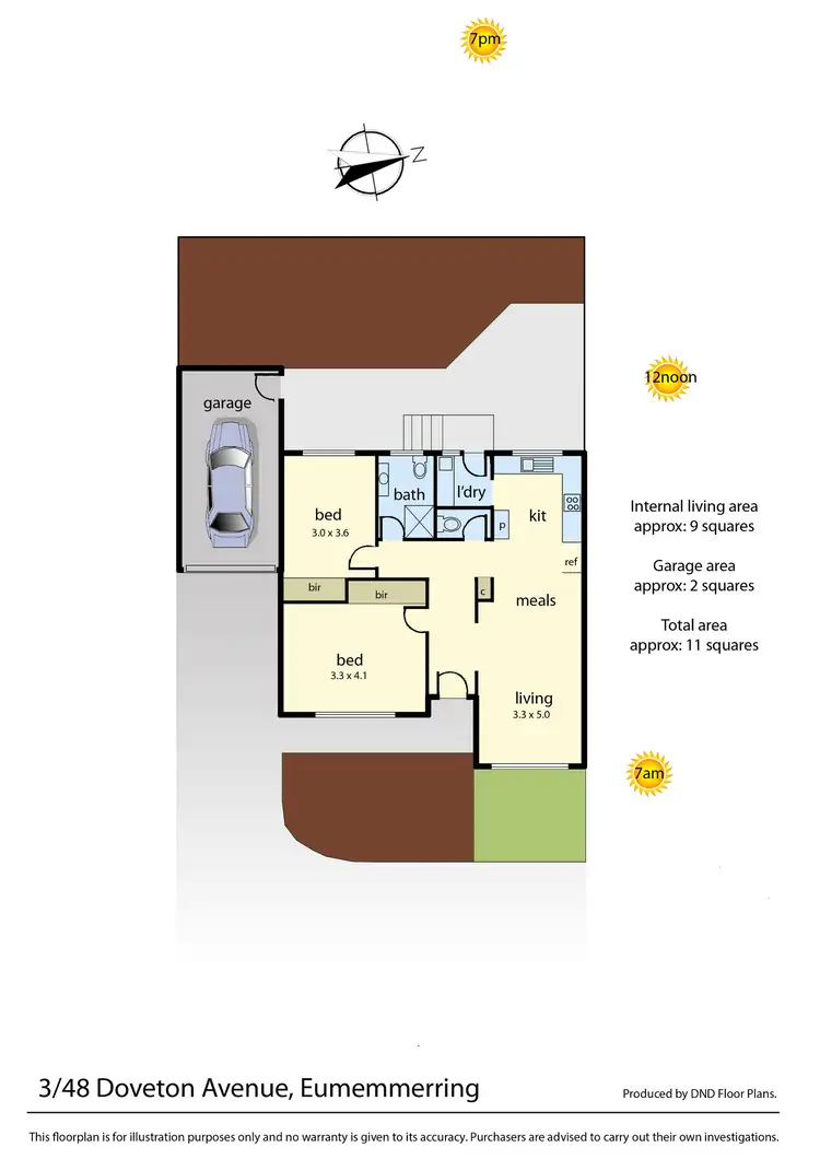 Floorplan of Homely unit listing, 3/48 Doveton Avenue, Eumemmerring VIC 3177