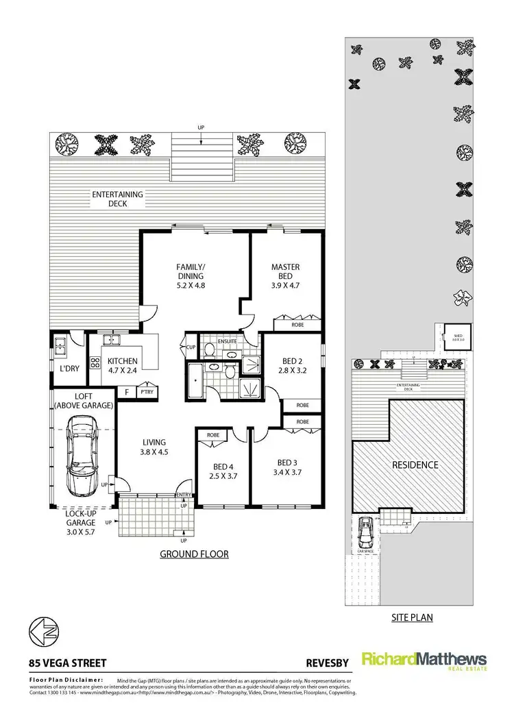 Floorplan of Homely house listing, 85 Vega Street, Revesby NSW 2212