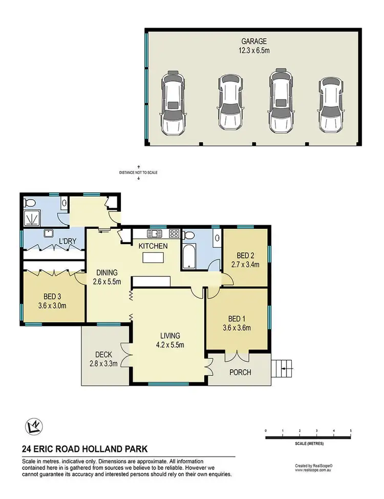 Floorplan of Homely house listing, 24 Eric Road, Holland Park QLD 4121