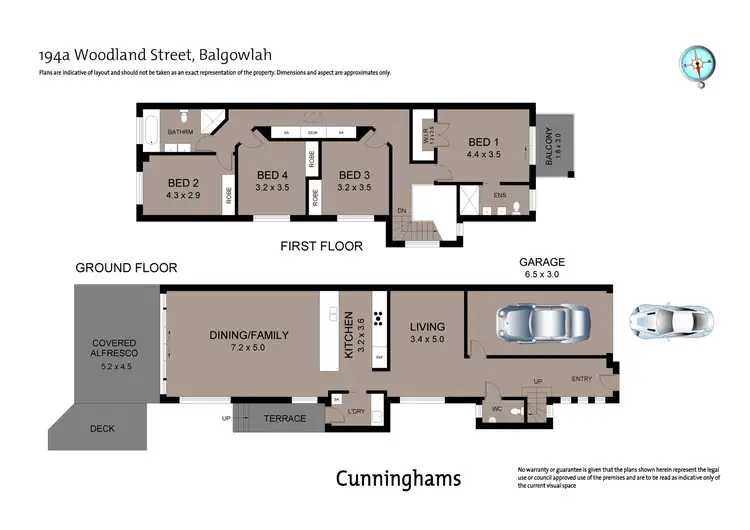Floorplan of Homely house listing, 194a Woodland Street, Balgowlah NSW 2093