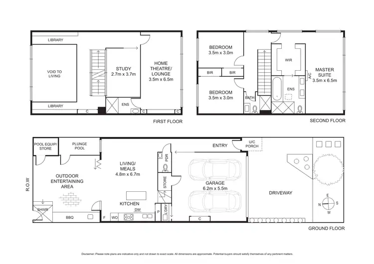 Floorplan of Homely house listing, 10 The Grove, Ascot Vale VIC 3032