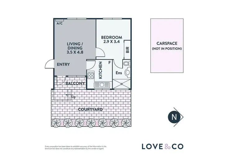 Floorplan of Homely apartment listing, 3/34 Pender Street, Thornbury VIC 3071