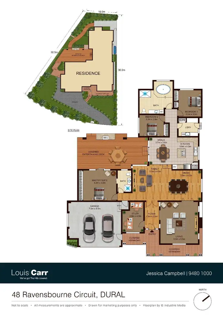 Floorplan of Homely house listing, 48 Ravensbourne Circuit, Dural NSW 2158