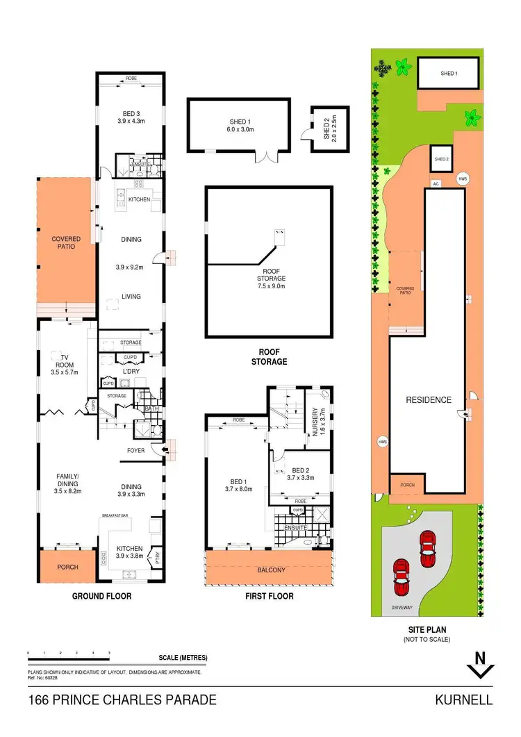 Floorplan of Homely house listing, 166 Prince Charles Parade, Kurnell NSW 2231
