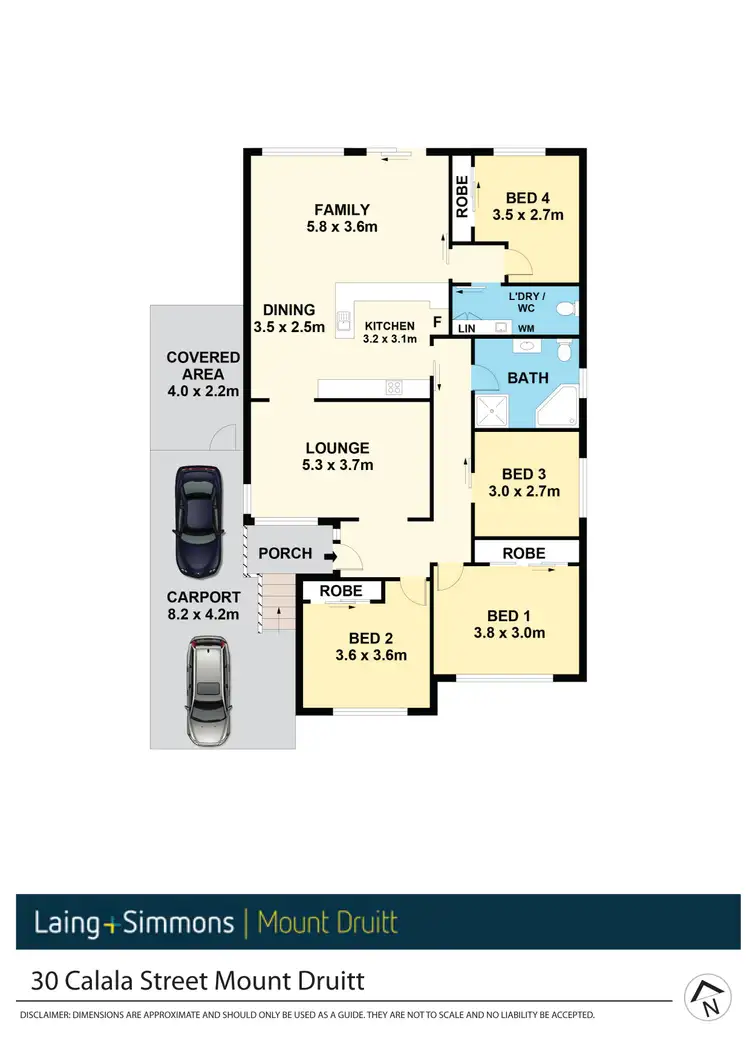 Floorplan of Homely house listing, 30 Calala Street, Mount Druitt NSW 2770