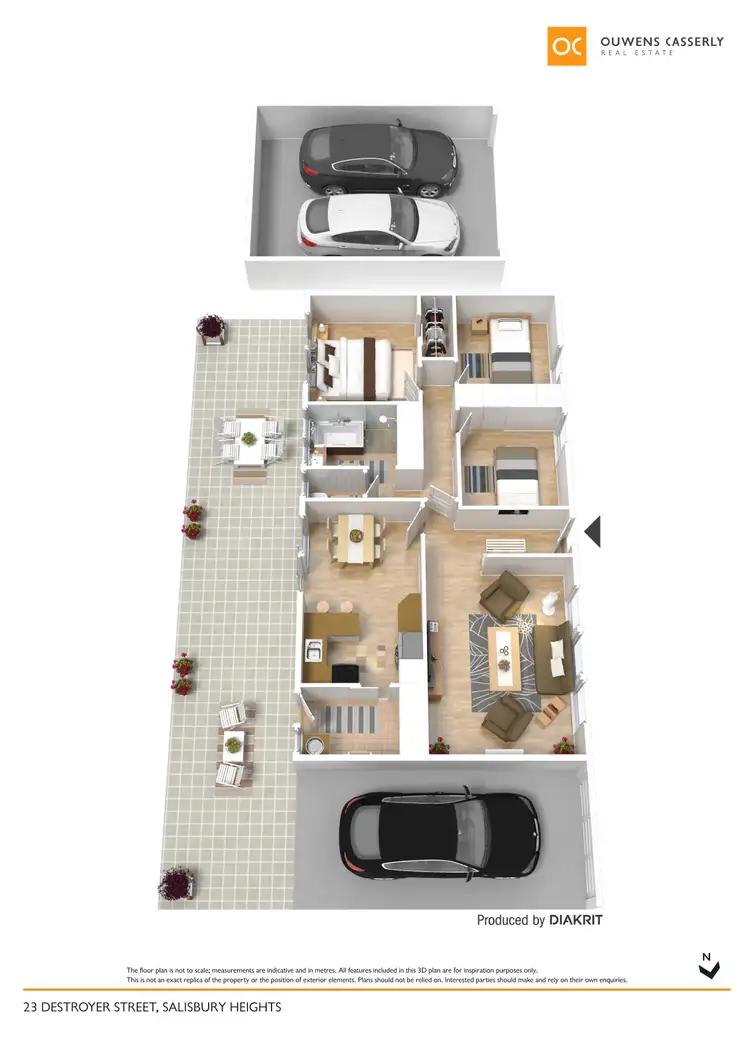 Floorplan of Homely house listing, 23 Destroyer Street, Salisbury Heights SA 5109