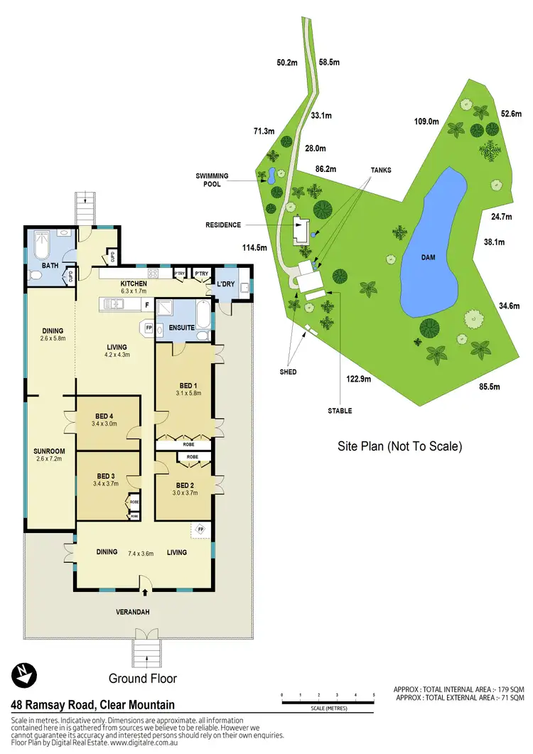 Floorplan of Homely house listing, 48 Ramsay Road, Clear Mountain QLD 4500