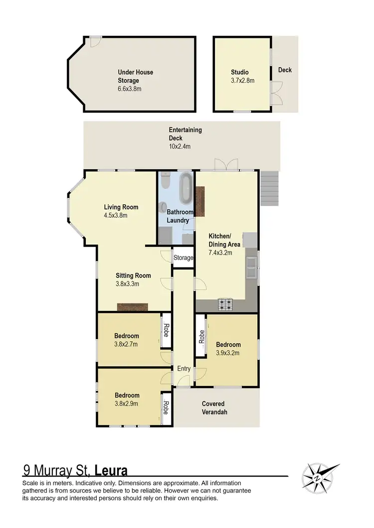 Floorplan of Homely house listing, 9 Murray Street, Leura NSW 2780