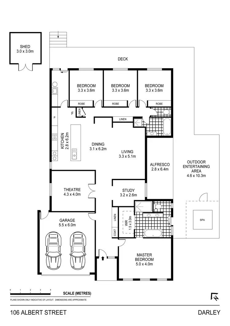 Floorplan of Homely house listing, 106 Albert Street, Darley VIC 3340