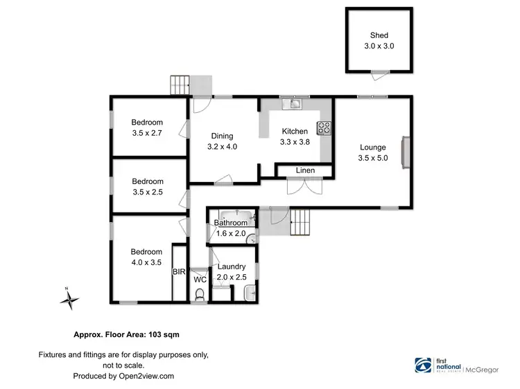Floorplan of Homely house listing, 19 Duntroon Drive, Rokeby TAS 7019