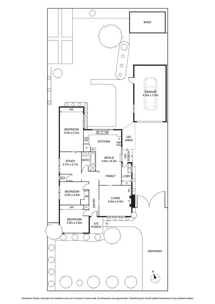 Floorplan of Homely house listing, 74 Scott Grove, Kingsbury VIC 3083