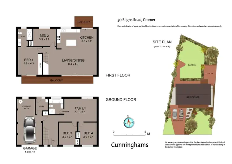 Floorplan of Homely house listing, 30 Blighs Road, Cromer NSW 2099