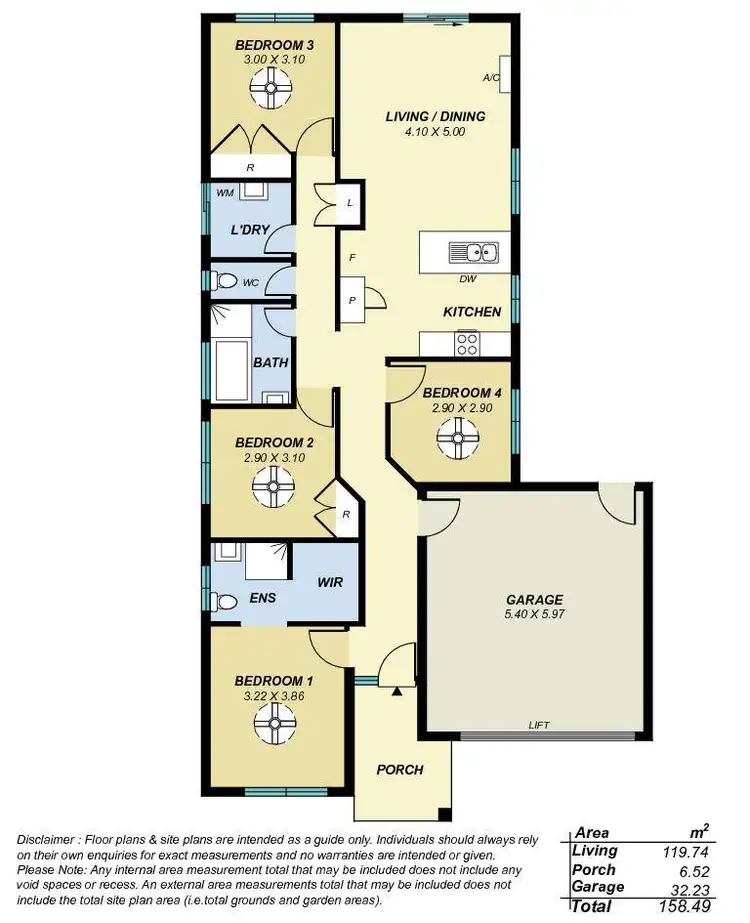 Floorplan of Homely house listing, 3 Moss Street, Parafield Gardens SA 5107