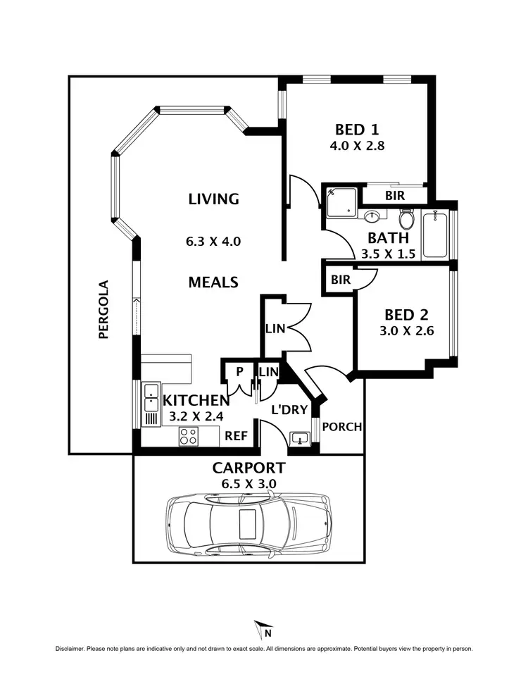 Floorplan of Homely house listing, 1/1 Melvins Road, Riddells Creek VIC 3431