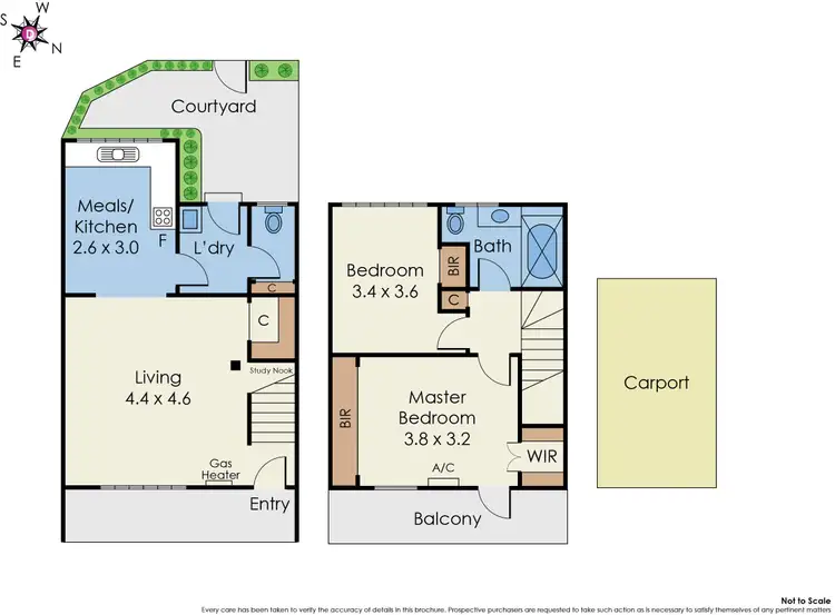 Floorplan of Homely unit listing, 9/1 Jellicoe Street, Cheltenham VIC 3192