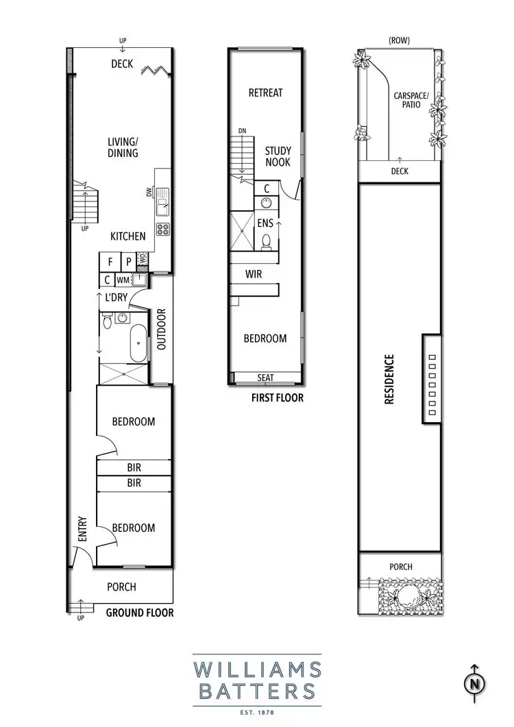 Floorplan of Homely house listing, 159 Albert Street, Brunswick VIC 3056