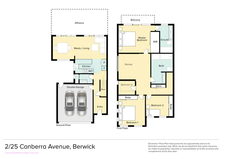 Floorplan of Homely unit listing, 2/25 Canberra Avenue, Berwick VIC 3806
