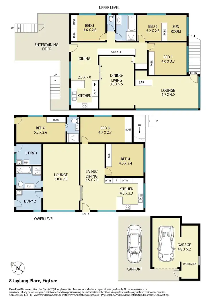 Floorplan of Homely house listing, 8 Jaylang Place, Figtree NSW 2525