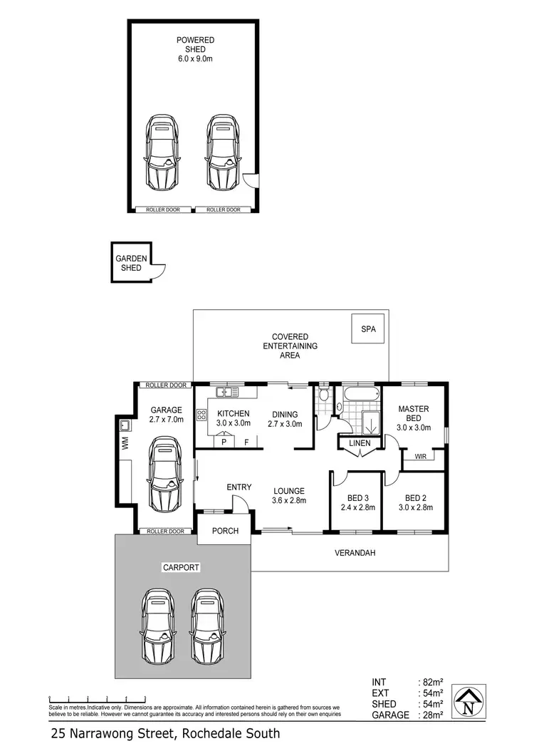 Floorplan of Homely house listing, 25 Narrawong Street, Rochedale South QLD 4123
