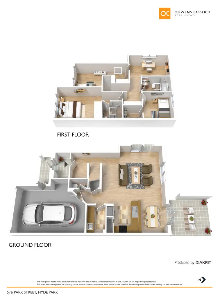 Floorplan of Homely house listing, 5/6 Park Street, Hyde Park SA 5061