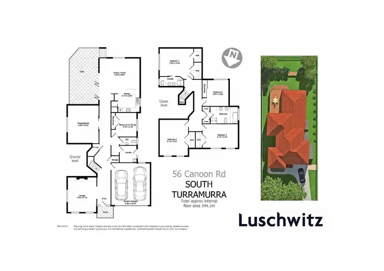 Floorplan of Homely house listing, 56 Canoon Road, Turramurra NSW 2074