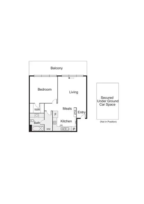 Floorplan of Homely apartment listing, 14/102 Broadway, Elwood VIC 3184