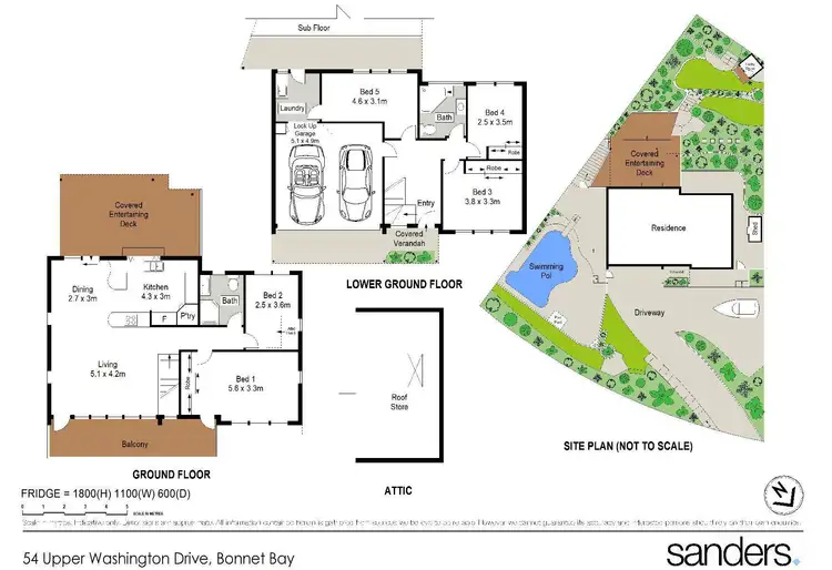 Floorplan of Homely house listing, 54 Upper Washington Drive, Bonnet Bay NSW 2226