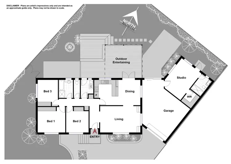 Floorplan of Homely house listing, 26 Gledden Street, Chifley ACT 2606