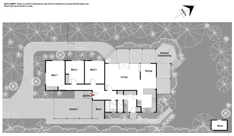 Floorplan of Homely house listing, 45 Caley Crescent, Narrabundah ACT 2604