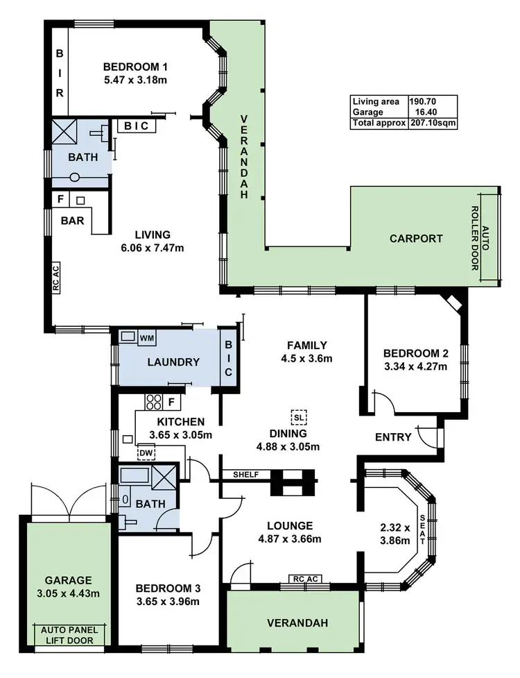 Floorplan of Homely house listing, 5 Sizer Street, Lower Mitcham SA 5062