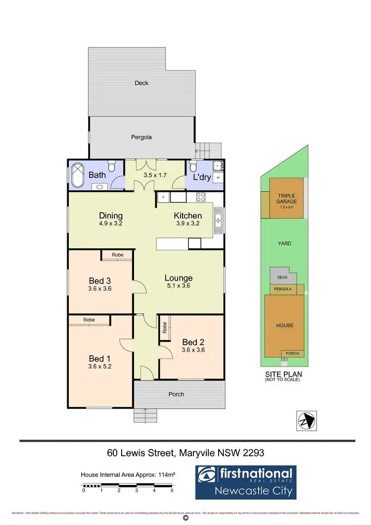 Floorplan of Homely house listing, 60 Lewis Street, Maryville NSW 2293