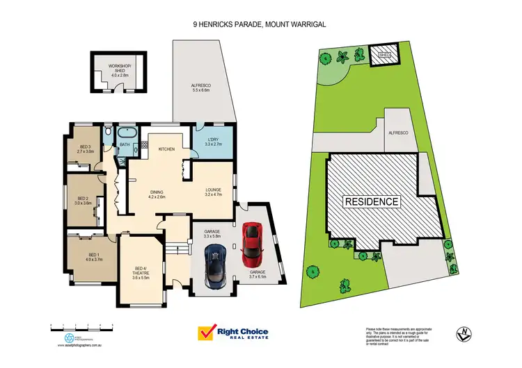 Floorplan of Homely house listing, 9 Henricks Parade, Mount Warrigal NSW 2528