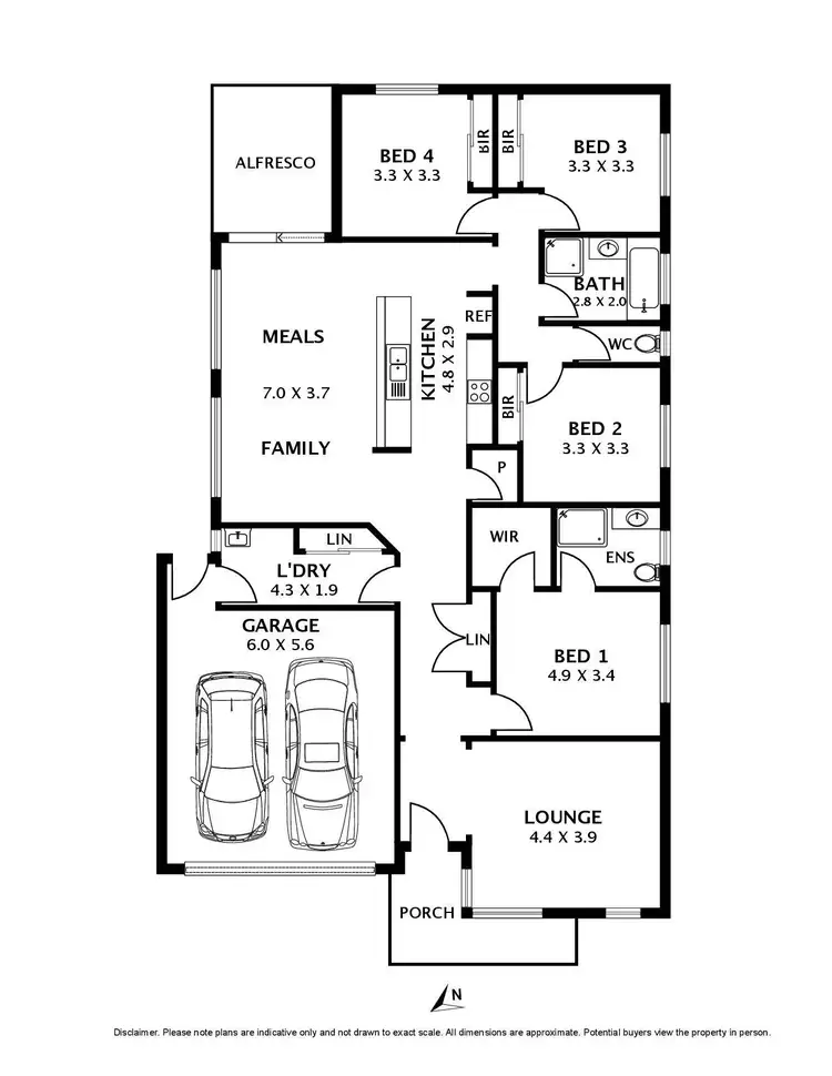 Floorplan of Homely house listing, 22 Mountview Drive, Diggers Rest VIC 3427