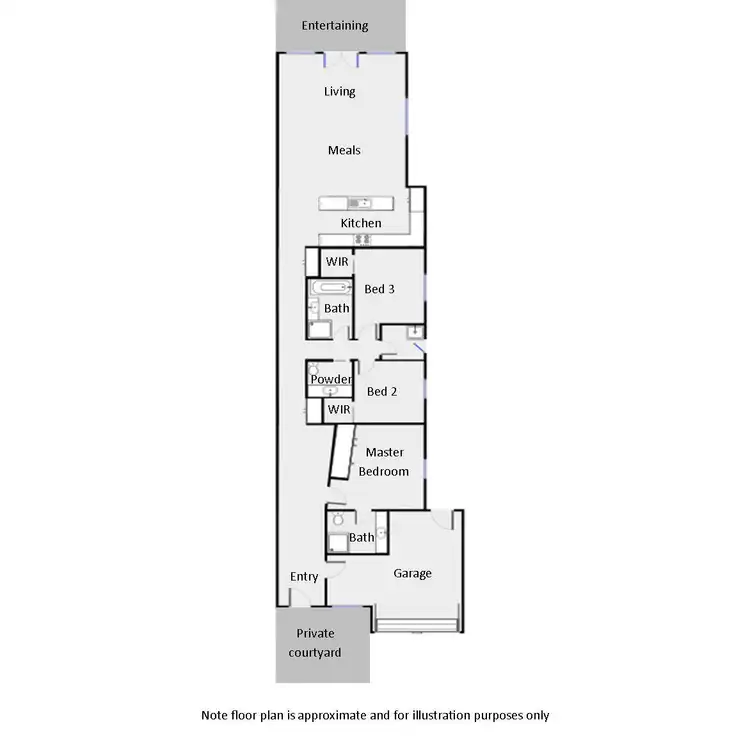 Floorplan of Homely house listing, 117 Olive Avenue, Mildura VIC 3500