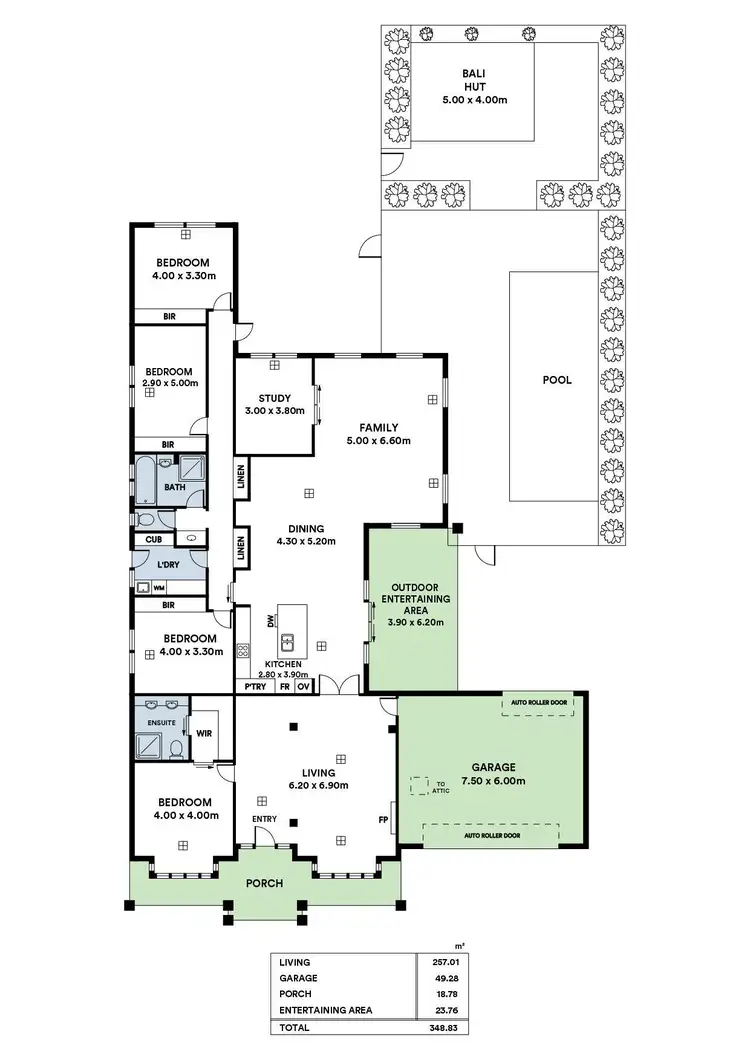 Floorplan of Homely house listing, 22 Newland Road, Burnside SA 5066