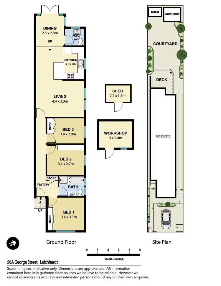 Floorplan of Homely house listing, 56a George Street, Leichhardt NSW 2040