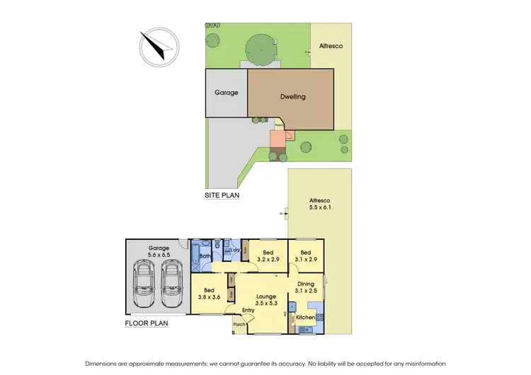 Floorplan of Homely unit listing, 2/62 Francis Crescent, Ferntree Gully VIC 3156
