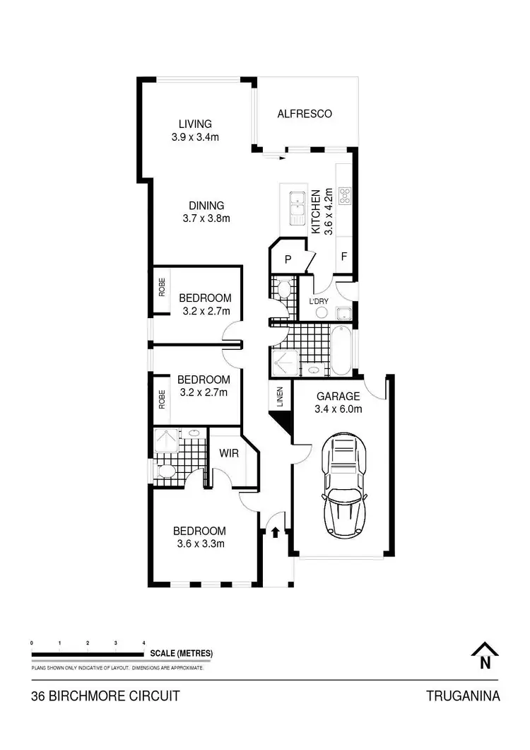 Floorplan of Homely house listing, 36 Birchmore Circuit, Truganina VIC 3029