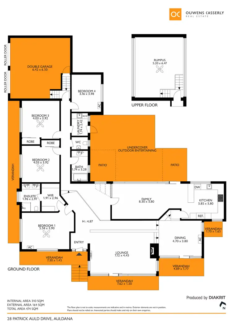 Floorplan of Homely house listing, 28 Patrick Auld Drive, Auldana SA 5072