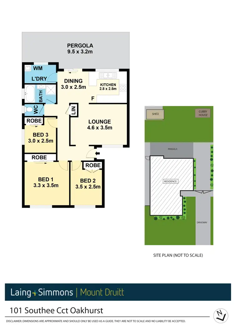 Floorplan of Homely house listing, 101 Southee Circuit, Oakhurst NSW 2761