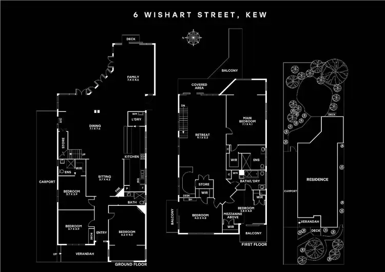 Floorplan of Homely house listing, 6 Wishart Street, Kew VIC 3101