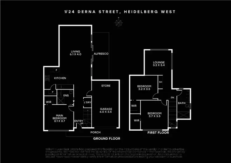 Floorplan of Homely townhouse listing, 8 Mulberry Parade, Heidelberg West VIC 3081