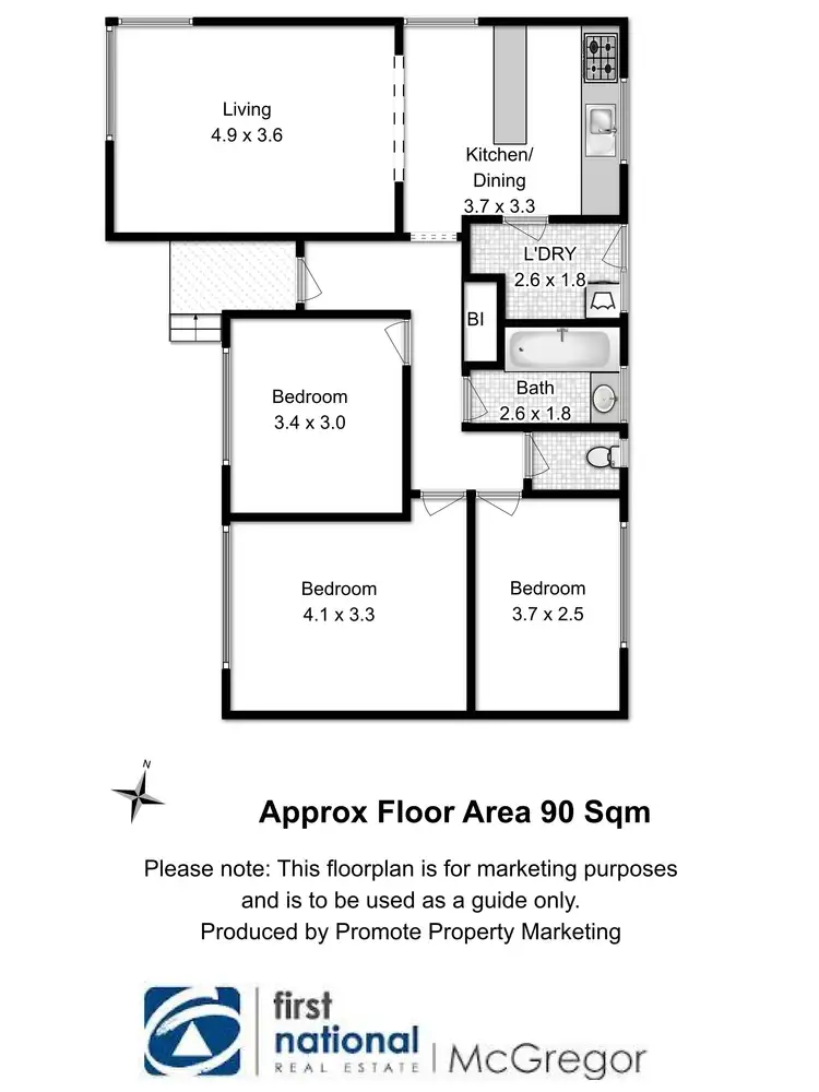 Floorplan of Homely house listing, 113 Mockridge Road, Clarendon Vale TAS 7019